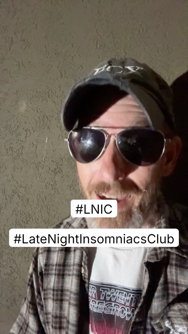 Use the tags all night for late night Divine #LNIC #LateNightInsomniacsClub