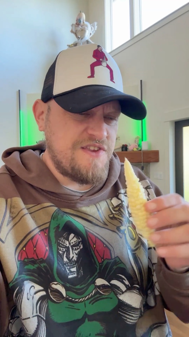 She already tested the corn