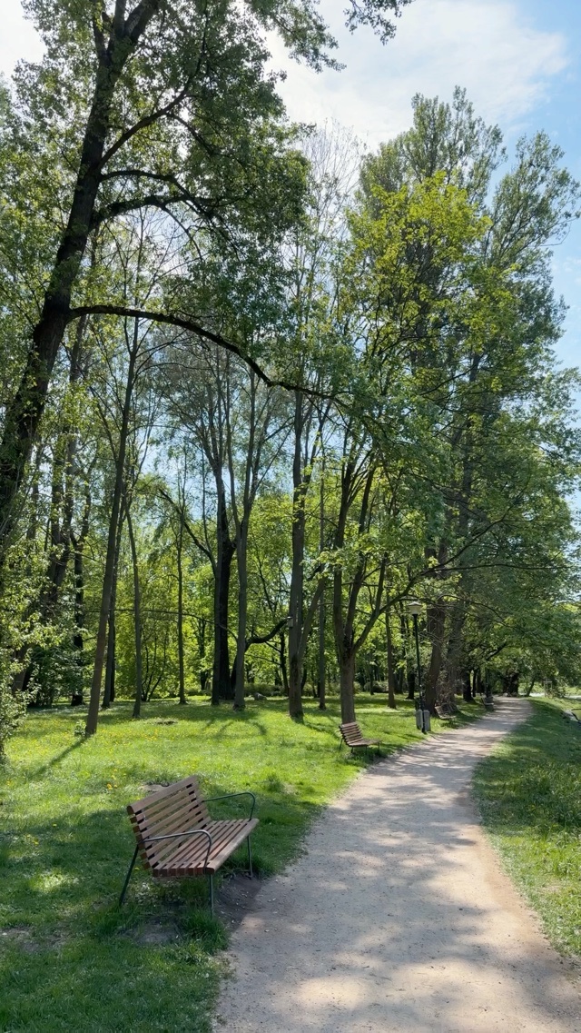 Park Arkadia in Warsaw Poland