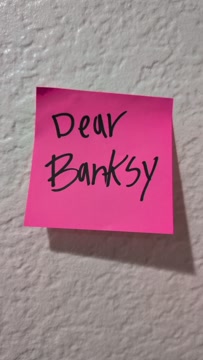 Dear Banksy