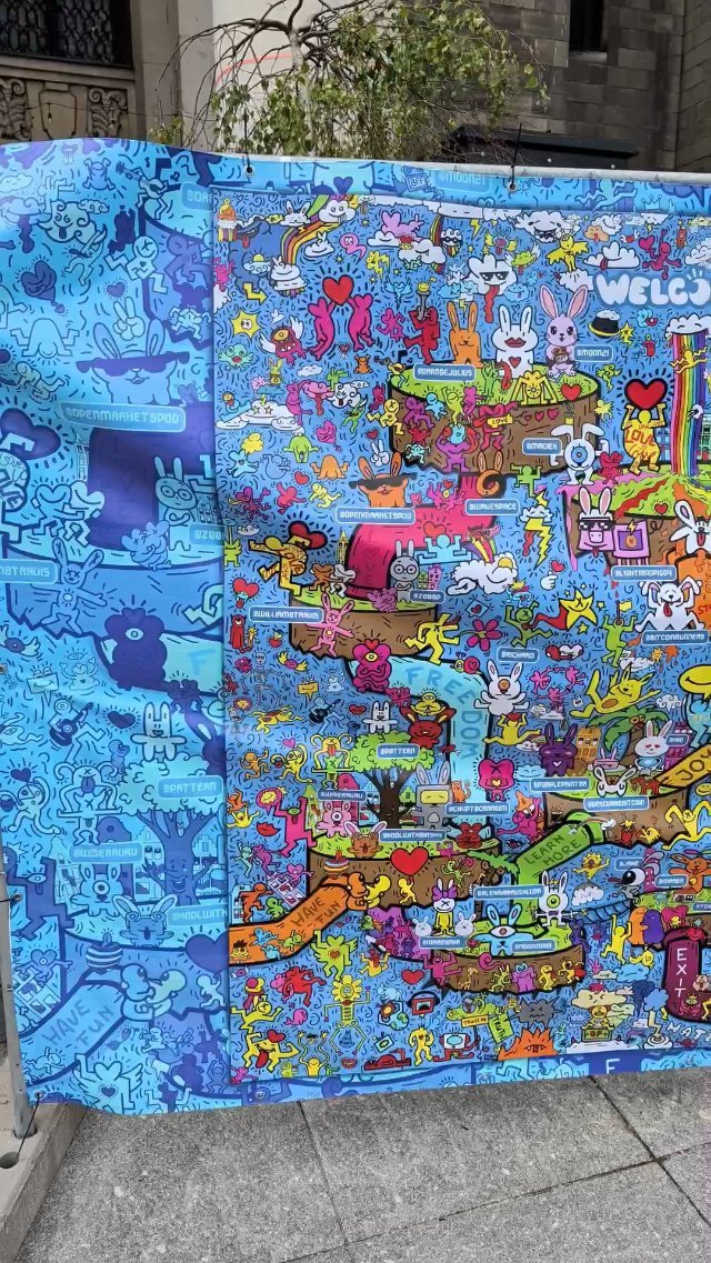The Nostr Npub Art work