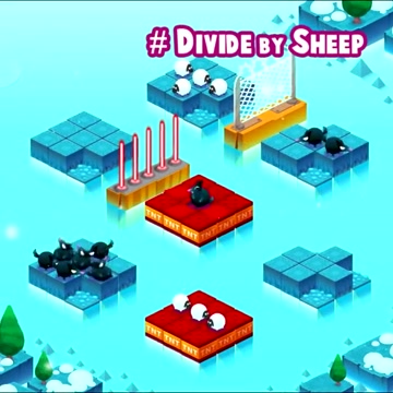 Slice sheep in half and feed them to wolves in #DivideBySheep -- coming this Thursday! #iOS #Steam