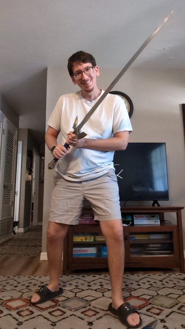 One Birthday I got to be Link