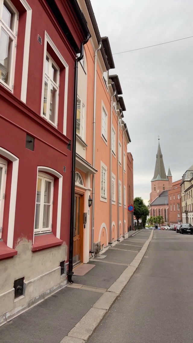 Downtown in Oslo Norway