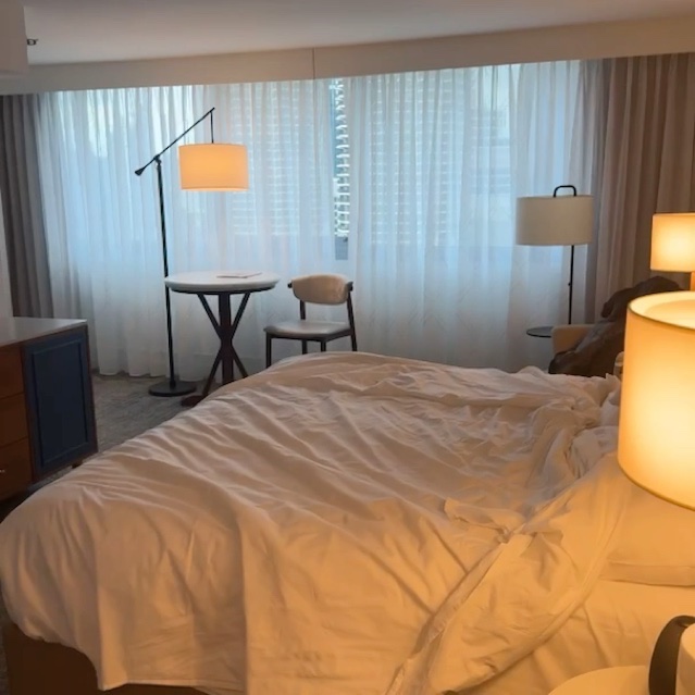 Weird hotel room layout