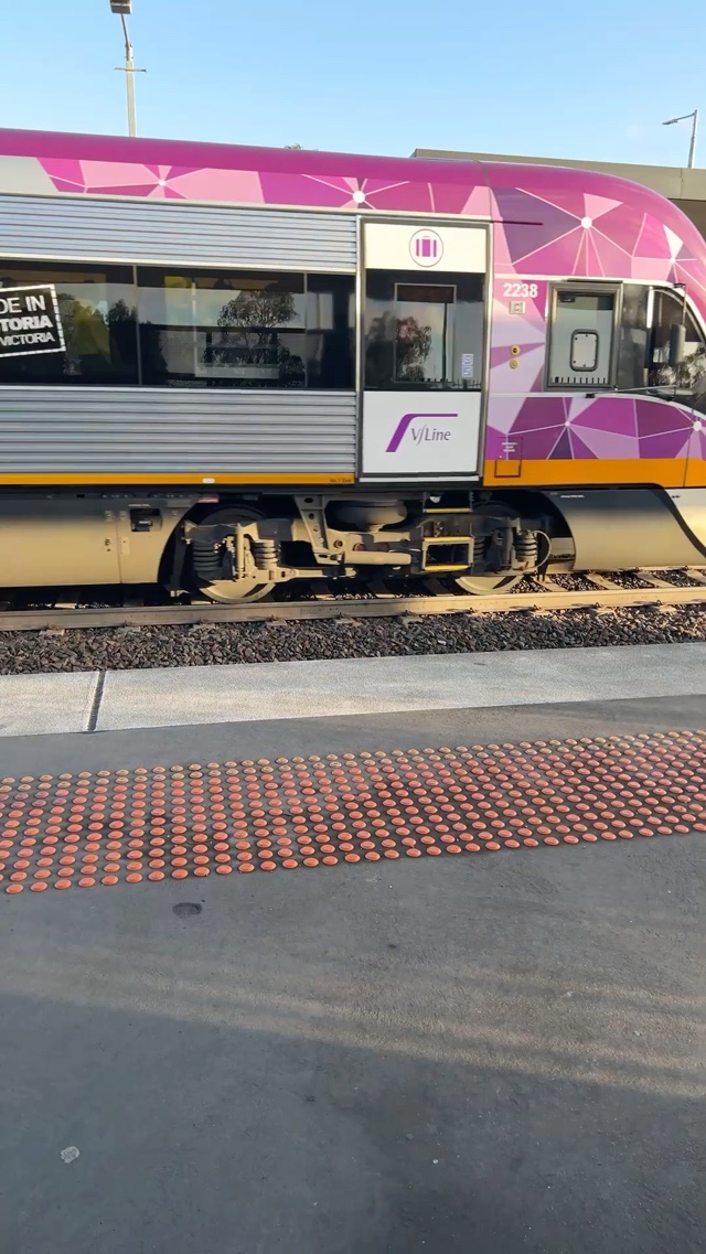 Boarding the V/Line…
