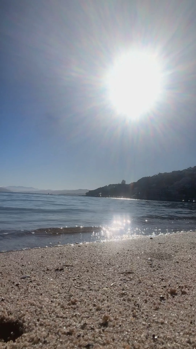 Sunrise on the beach