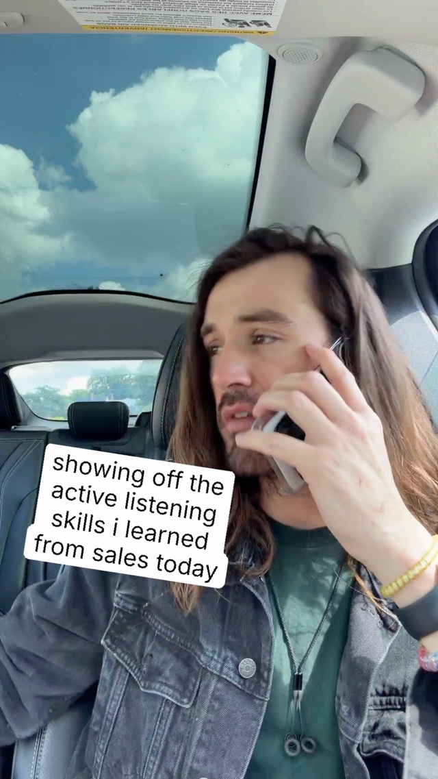 definitely listening to listen and not to respond