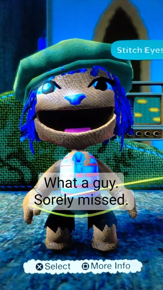 Bring back Sackboy