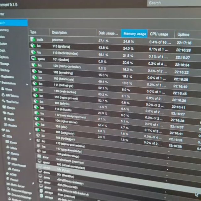 Proxmox Homelab 💻