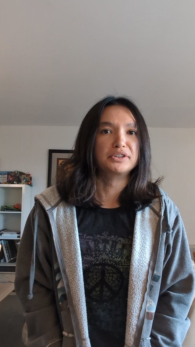 Blooper from Yesterday's Video