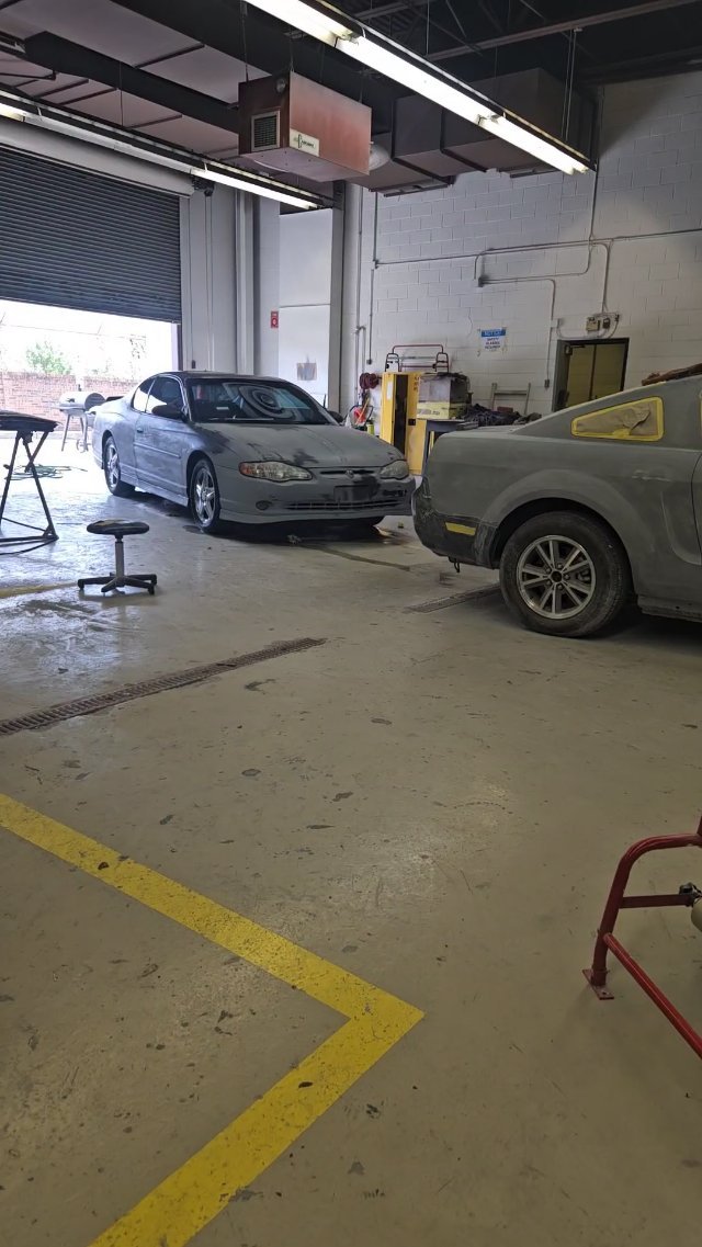 Working on cars