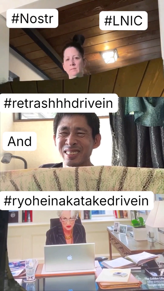 #retrashhhdrivein And #ryoheinakatakedrivein