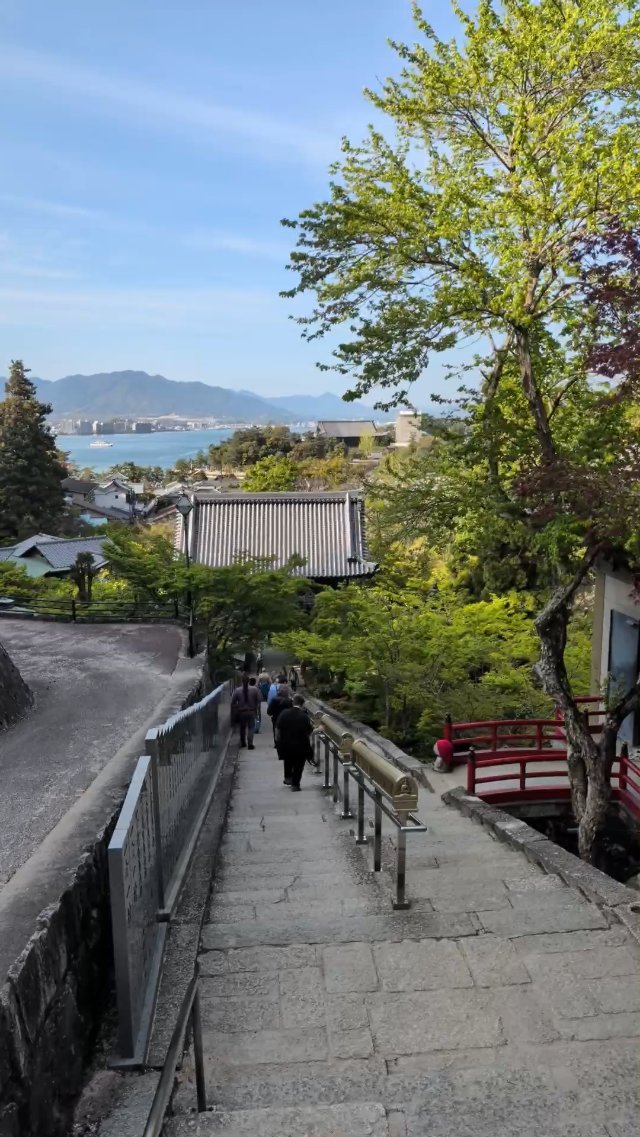 Daishoin temple at Miyajima Island in Japan