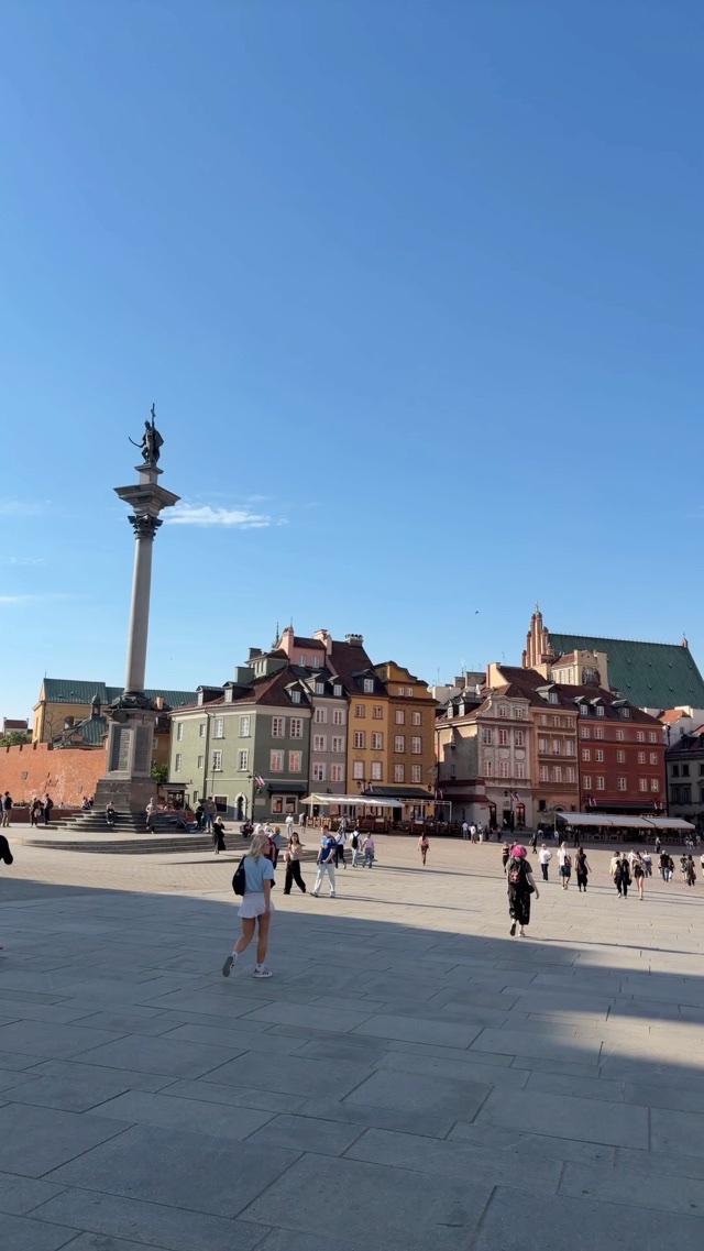 Warsaw old town Poland