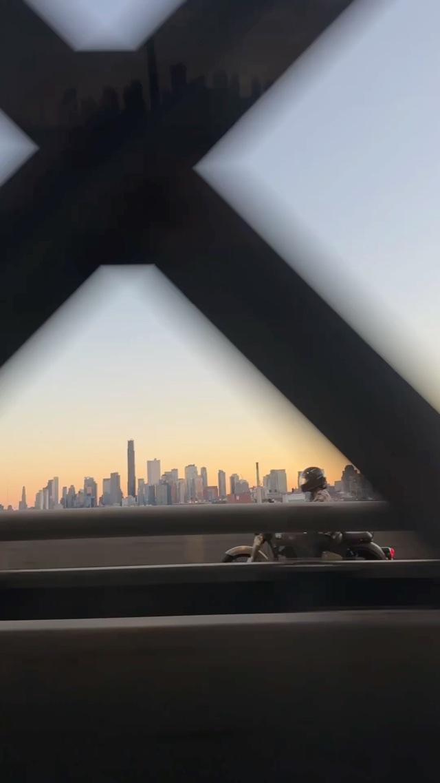 Manhattan at sunset