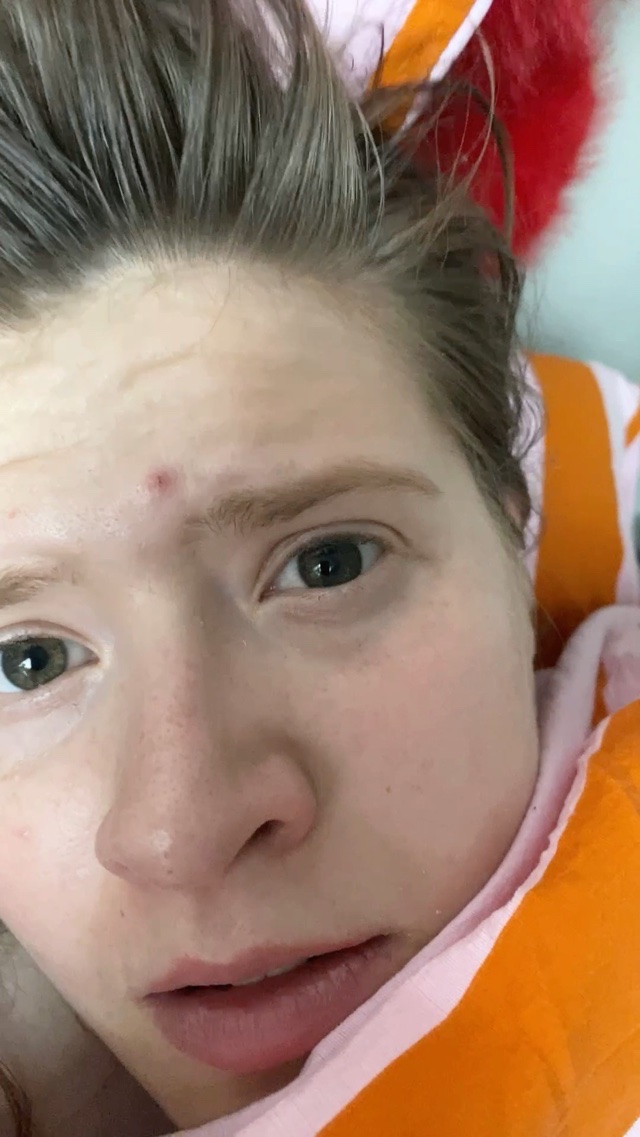 My smeared mascara was an underpaid actress…