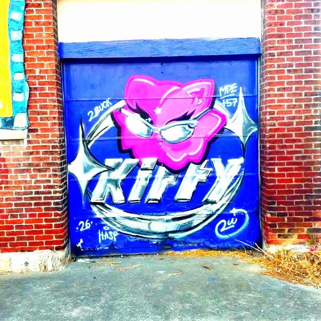 kitty got drip #streetart