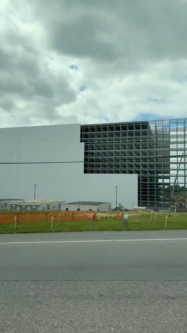 Passing A Big Building