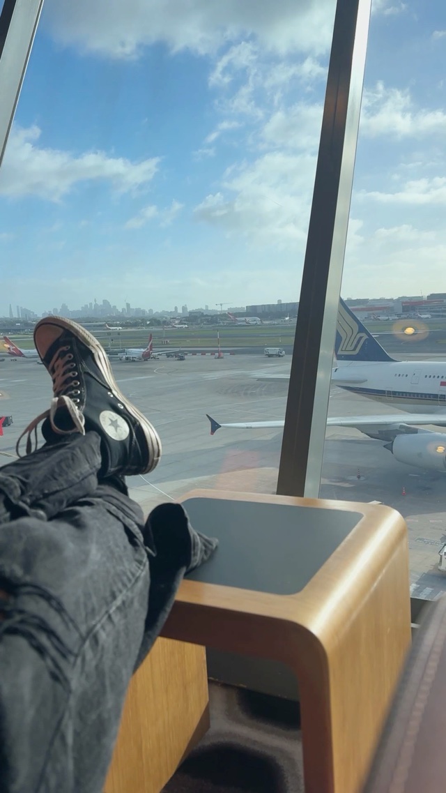 Airport transit lounges are liminal spaces