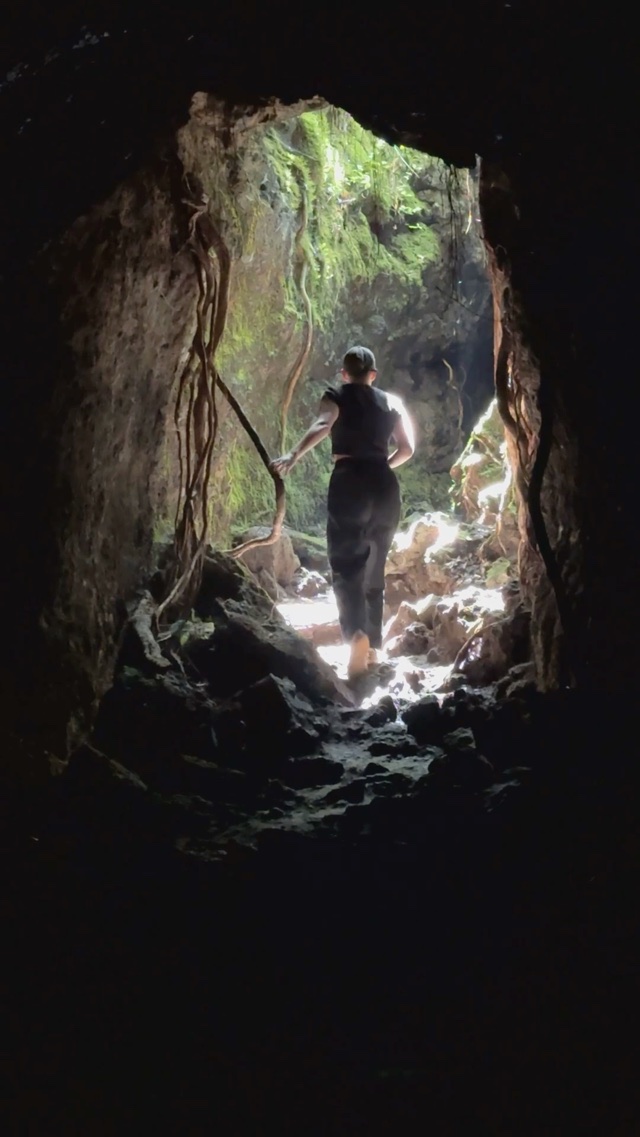 Exploring lava caves
