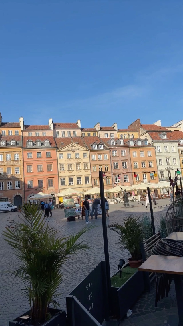Warsaw old town Poland