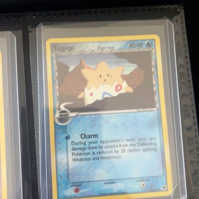I threw away delta cards as a kid