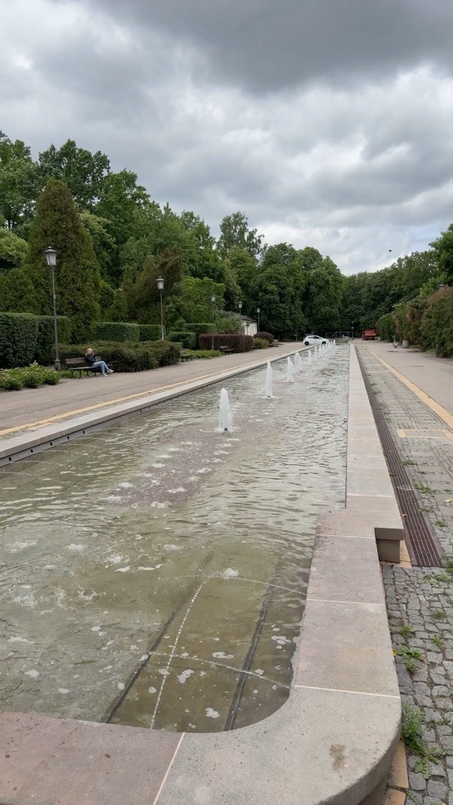 Warsaw City of fountains and parks