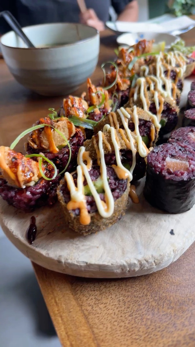 Vegan sushi