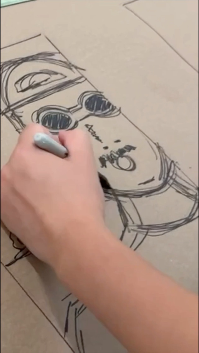 sketching jimmy