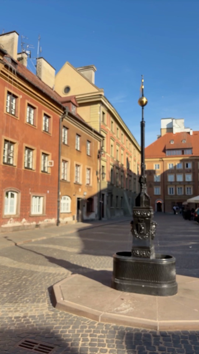 Warsaw old town Poland