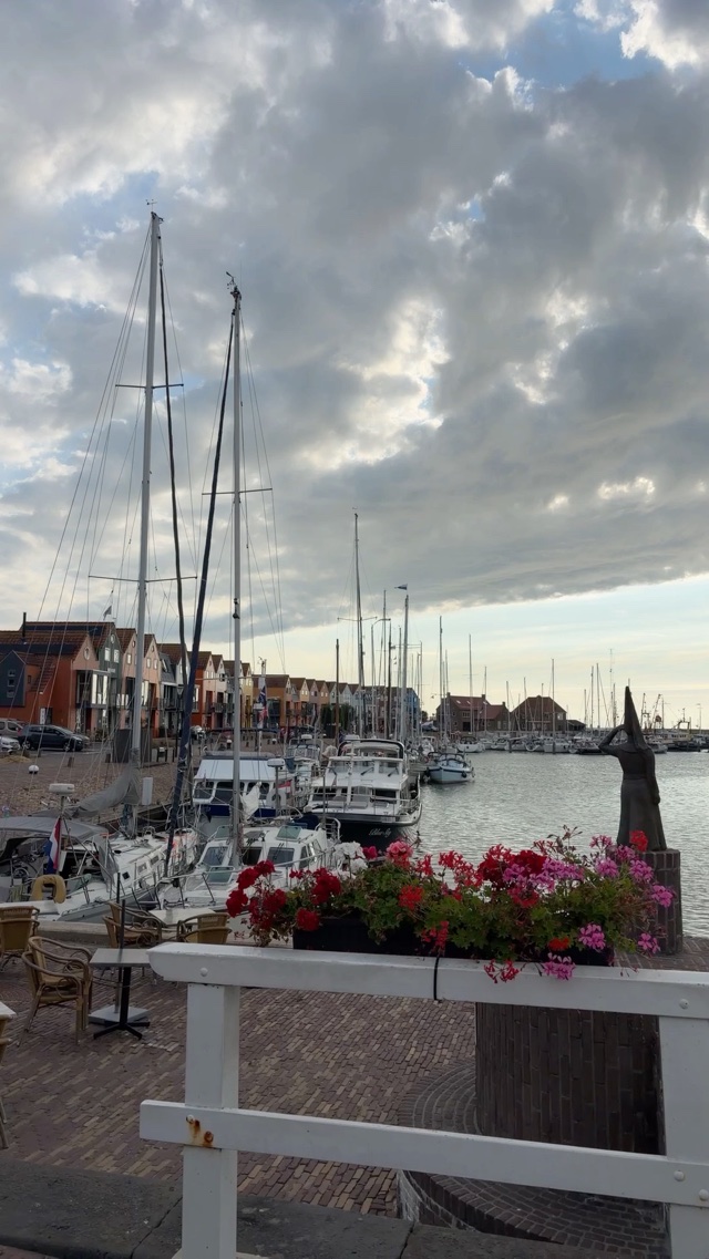 Stavoren Harbor in Friesland the Netherlands