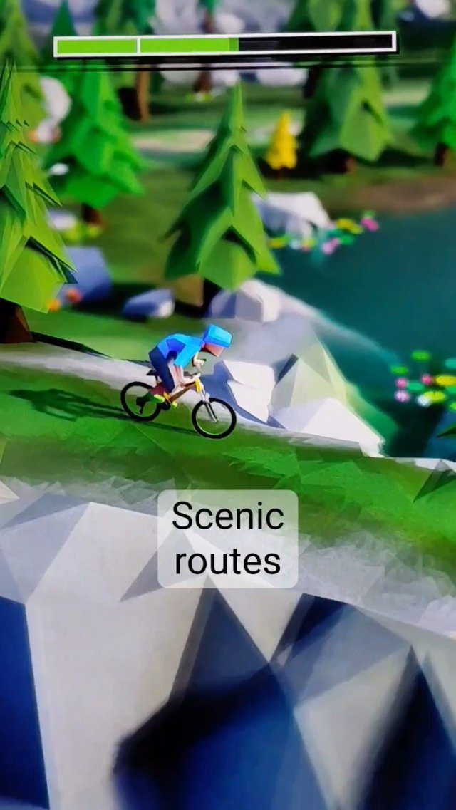 Cycling through dioramas